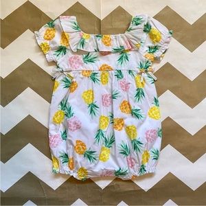 Janie and Jack baby bubble romper